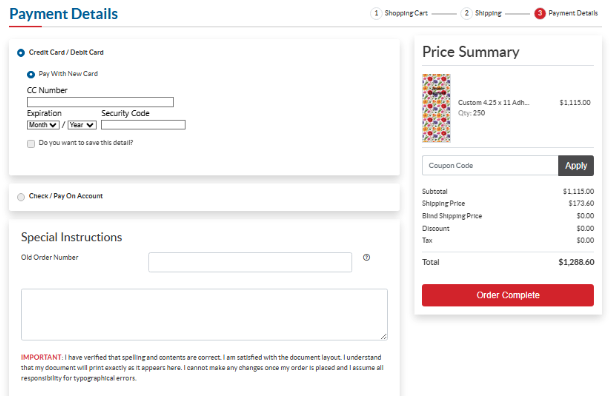 Order custom notepads