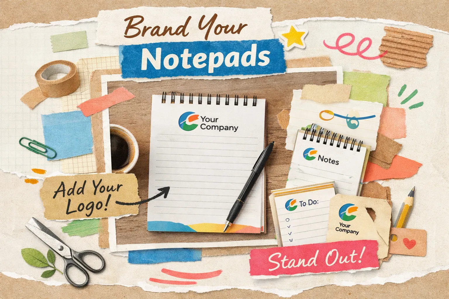 Best Ways to Brand Notepads With Your Company Logo